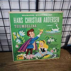 Hans Christian Andersen Thumbelina & The Ugly Duckling LP vinyl